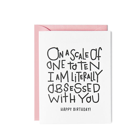 OBSESSED WITH YOU CARD